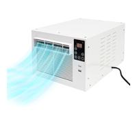 Enfriador de aire móvil · Enfriador evaporativo · Climatizador móvil sin tubo de escape - 280 W de bajo consumo, 40 dB silencioso, temporizador de 12 h Mini aire acondicionado personal para dormitorio
