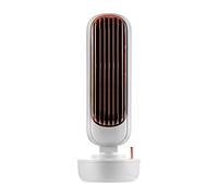 Enfriador De Aire Niebla, Ventilador Sin Aspas, Humidificador Acondicionado Silencioso Escritorio, Agua For El Hogar Y La Oficina, Hidratante USB Precision Airflow(White)