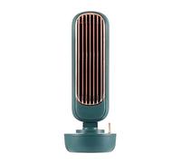 Enfriador De Aire Niebla, Ventilador Sin Aspas, Humidificador Acondicionado Silencioso Escritorio, Agua For El Hogar Y La Oficina, Hidratante USB Precision Airflow(Green)