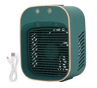 Enfriador de aire para una comodidad silenciosa, enfriador personal ecológico con ventilación multidireccional, mini ventiladores portátiles