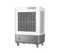 Enfriador de aire portátil para el hogar con 4 compartimentos para hielo - Enfriador 3 en 1, 3 velocidades, tanque de agua de 40 L y ruedas universales, ventilador acondicionado sin ventana (Color: C