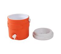 Enfriador de bebidas aislado, dispensador de enfriador de agua, frío y caliente, 3,8 L, aislado para camping, reservas de bebidas, dispensador de bebidas portátil para actividades al aire libre