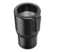 Enfriador de bebidas portátil para automóvil, aislante, soporte de aleación de aluminio, compacto y ahorro de energía, enfriador y calentador de coche, versátil para coche, hogar y offiice
