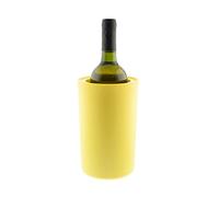 Enfriador de Botellas de Vino y Cava con Gel, Amarillo