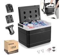 Enfriador de carrito de golf con soporte de montaje universal para Club Car Precedent Tempo y en adelante OEM 102588101 103886801 EZGO Yamaha 2 plazas caja de aislamiento