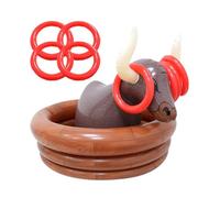 Enfriador de cerveza inflable | Contenedor flotante para bebidas - Decoración de fiesta de cerveza en forma de toro para Oktoberfest, reuniones, playa, picnic, al aire libre, cumpleaños