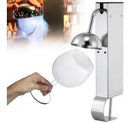 Enfriador de copas, escarchador de vidrio con CO2, enfriador de vidrio para vino de acero inoxidable, enfriador instantáneo de bebidas para cócteles, cerveza, bebidas mixtas, vino, bar, restaurante