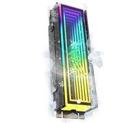 Enfriador de disco duro portátil: disipación de calor eficiente, base antideslizante, material ABS duradero sin herramientas, compacto y duradero | Enfriamiento de discos duros externos para uso