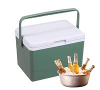 Enfriador de hielo, nevera portátil para camping | Nevera portátil con aislamiento de 5 litros, nevera rígida portátil para playa, picnic