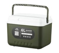 Enfriador de Hielo Portátil - Caja de Hielo aislada Compacta, capacidad de cuarto de aislamiento | Caja de Enfriador de Viaje a prueba de fugas Almacenamiento de Hielo al aire libre, preservación de