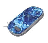 Enfriador de Insulina Opcional de 3 Colores, Bolsa de Enfriamiento de Medicina Portátil, Liviana Y Multicapa sin Paquete de Hielo, Caja de Almacenamiento de Insulina para Viajes de Corta(Azul)