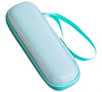 Enfriador de insulina portátil con aislamiento EVA y cremallera segura, ideal para viajes y almacenamiento seguro de medicamentos para la diabetes (verde)