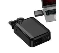 Enfriador de laptop de extracción de aire: radiador de CPU de bajo ruido, radiador de escape de succión lateral para juegos intensivos, trabajo multitarea y representación de videos.