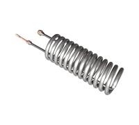 Enfriador de Mosto Eador De Tubo Io, Intercambiador Calor Recto Tanque Peces Agua Dulce, Enfriador 1-5(2.5)