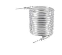 Enfriador de Mosto Intercambiador De Calor Mosto, Enfriador Contraflujo, Serpentín Enfriamiento 9,52 * 0,5 * 10M For Elaboración Casera Cerveza