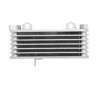 Enfriador de radiador plateado para motocicleta, accesorios para motocicleta GSXR1000 GSXR 1000 2007-2008 Intercooler coche Radiador intercooler