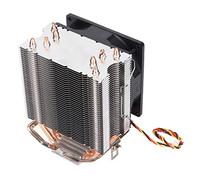 Enfriador de Refrigeración por Aire de CPU, 4 Heatpipes, CPU de Computadora de Disipación de Calor Rápida Silenciosa de Alto Rendimiento de 90 Mm, para Intel LGa 775, para(Ventilador único)