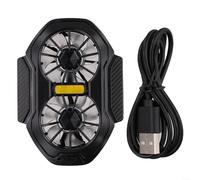 Enfriador de smartphone para juegos con tecnología de refrigeración avanzada y luz RGB para un mejor rendimiento (carga)