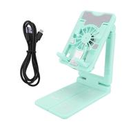 Enfriador de tabletas con funcionamiento silencioso, soporte enfriador de teléfonos celulares con sistema de enfriamiento de 5 capas, diseño
