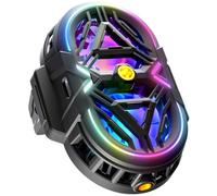 Enfriador de teléfono Celular con Luces LED, Ventilador de refrigeración Recargable con Tres Niveles de Potencia de refrigeración, Compatible con teléfonos Inteligentes iPhone Android de 2.5 a 3.5