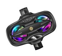 Enfriador De Teléfono Celular, Enfriador De Teléfono Para Juego - Ventilador De Refrigeración Silenciosa Para Teléfono Móvil Recargable - Enfriador De Teléfono Electrónico D