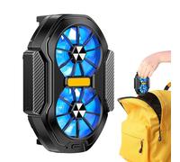 Enfriador de teléfono móvil portátil - Radiador de ventilador de aire termoeléctrico, enfriamiento rápido | Dissie de calor para juegos USB para teléfonos inteligentes, vlog al aire libre, fijación