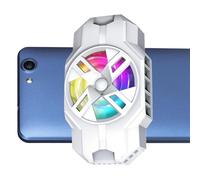 Enfriador de teléfono para Juego, Ventilador de Enfriador de teléfono | Tecnología de Semiconductor del radiador del teléfono Móvil LED - Diseño colorido, Bajo Ruido, Accesorios [video game]