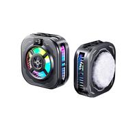 Enfriador de Teléfono Universal, Enfriador Semiconductor Magnético con Pantalla Digital, Luces RGB y Ventilador de Refrigeración para Juegos.