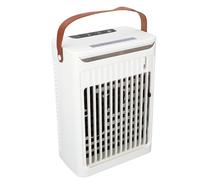 Enfriador de Ventilador de Humidificador de Aire Acondicionado Portátil con Tanque de 680 Ml 2 Nieblas Frías 5 Velocidades 2 Nieblas Frías y 7 LED Mini Aire Acondicionado