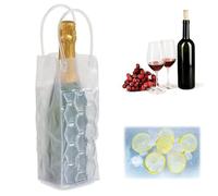 Enfriador de Vino, Bolsa de Vino de Hielo, Bolsa Enfriadora de Botellas para Nevera y Transporte de Bebidas, Adecuado para Vino Rojo, Champán y Vino Espumoso, 25 X 10 X 10 CM