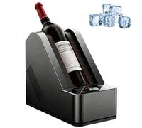 Enfriador de vino eléctrico, enfriador de botella individual de 750 ml, control de 5-20 °C