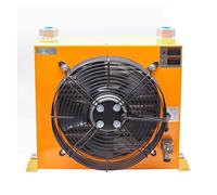 Enfriador hidráulico de aire AH1012T-CA Intercambiador de calor de refrigeración de aceite de radiador de flujo de 100L/min(DC24V)