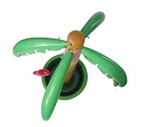 Enfriador Inflable de Palmeras: Soporte para Bebidas Tropicales, en la Piscina de Verano, Soporte para decoración de Palmeras | Organizador Flotante de Bebidas con Tema Hawaiano de retención FR
