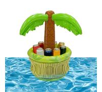 Enfriador inflable para , decoración flotante portátil con temática de playa, palmera inflable, para adultos, niños, piscina, playa, , al aire libre, verano, bebida, cerveza, café