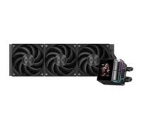 Enfriador líquido para CPU PCCOOLER AIO, pantalla LCD IPS de 2,4 pulgadas, enfriador líquido de 360 mm compatible con AM4, AM5, Intel LGA 1700/1851/115X CPS (DS360 Display BK)