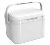 Enfriador para Acampar Enfriador pequeño de PU de 5 litros Enfriamiento de 76 Horas y 12 Horas Fiambrera Dura con Aislamiento cálido con Capacidad para 6 latas Cofre de Hielo portátil con asa para pi
