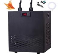 Enfriador para Acuario 60L/160L/300L, Máquina Silenciosa de Refrigeración por Agua con Compresor para Baño de Hielo & Pecera - Sistema de Control de Temperatura para Acuarios de Agua Dulce & Mar 300L
