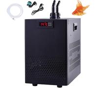 Enfriador para Acuario 60L/160L/300L, Máquina Silenciosa de Refrigeración por Agua con Compresor para Baño de Hielo & Pecera - Sistema de Control de Temperatura para Acuarios de Agua Dulce & Mar 160L