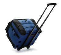 Enfriador rodante con Ruedas y Mango, refrigerador de Viaje Suave a Prueba de Fugas de 38L, con Ruedas de Estabilidad Mejorada, Bolsa fría aislada para Acampar, comestibles, Playa, al Aire Libre