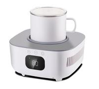 Enfriador Y Calentador De Tazas 2 En 1 De 50w, Mini Nevera De Escritorio De Enfriamiento Rápido Para Café, Cerveza, Jugo, Casa Y Oficina