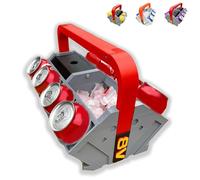 Enfriadores de Bebidas, Portador PortáTil de Bebidas con Mango, Que Puede Colocar Hielo, Forma de PistóN del Motor del AutomóVil, Adecuado para Entusiastas del AutomóVil