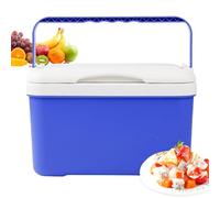 Enfriadores de camping, baúl portátil aislado de 6 litros, enfriador de hielo con asa | para exteriores, automoción, camping, senderismo, viajes, viajes de negocios, picnic