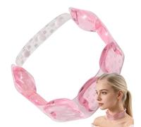 Enfriadores de cuello para climas cálidos, tubo ajustable reutilizable con inserto de de hielo, envoltura de refrigeración portátil para cuello para aliviar el calor, deportes al aire libre