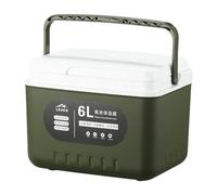 Enfriadores De Hielo Compactos - 5.4 Qt 6L Enfriador Personal | Enfriador De Caja De Hielo De Alta Capacidad | Base Térmica Aislada Para Alimentos Y Bebidas Nevera Para Cestas De Picnic Para Camping