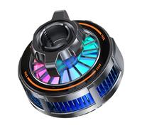 Enfriadores de teléfonos Inteligentes de 3 velocidades con Base magnética Sistemas de iluminación Generales con rótula de 17 mm para Soportes de tableros de automóviles Ventilador de enfriamiento