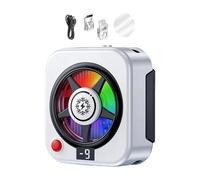 Enfriadores magnéticos para teléfonos con velocidad ajustable y pantalla digital Dispositivo de enfriamiento móvil fácil de transportar para juegos y uso intensivo Enfriadores de teléfonos para juegos
