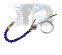 Enfriamiento de la máquina de fresado, sistema de refrigerante de niebla con base magnética, bomba de pulverización lubricada CNC mini molino para la ma Magnetic base (excluding check valve) 1 piezas