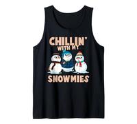 Enfriándose con mis móviles de Nieve Camiseta sin Mangas