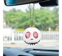 Enfriar Adorno Colgante de Coche de Cráneo,Oscilante Fantasma Colgante, Halloween Esqueleto Decoración De Espejo Retrovisor De Coche, Accesorios de Decoración del Hogar e Interiores de Automóviles