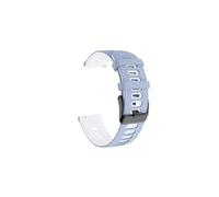 ENFYUSTR 20mm 22mm Football Pattern Strap For Samsung Galaxy Watch for Polar Vantage for Honor Magic Watch Belt(Light Blue White,20MM Universal)